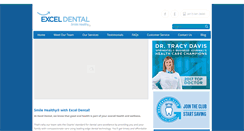 Desktop Screenshot of exceldental.com